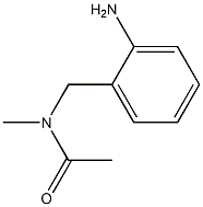 N-(2-aminobenzyl)-N-methylacetamide 结构式