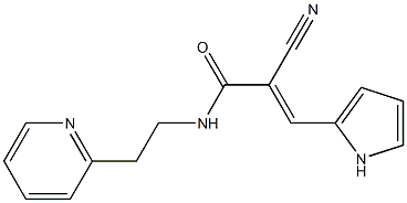 N1-[2-(2-pyridyl)ethyl]-2-cyano-3-(1H-pyrrol-2-yl)acrylamide