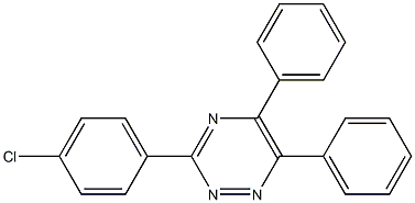 3-(4-chlorophenyl)-5,6-diphenyl-1,2,4-triazine