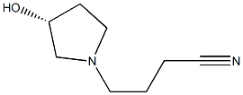 (R)-4-(3-hydroxypyrrolidin-1-yl)butanenitrile 结构式