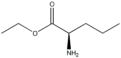 (R)-ethyl 2-aminopentanoate Struktur