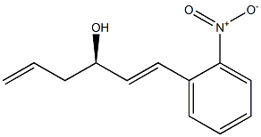 (R,E)-1-(2-nitrophenyl)hexa-1,5-dien-3-ol Structure