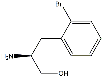 (S)-2-amino-3-(bromophenyl)propan-1-ol,,结构式