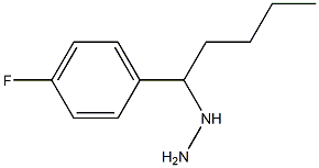  1-(1-(4-fluorophenyl)pentyl)hydrazine