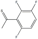 1-(2,3,6-trifluorophenyl)ethanethione 结构式