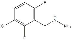 1-(3-chloro-2,6-difluorobenzyl)hydrazine
