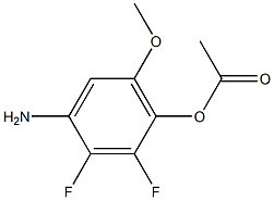 1-(4-Amino-2,3-difluoro-6-methoxy-phenyl)-acetic acid Structure