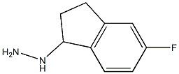 1-(5-fluoro-2,3-dihydro-1H-inden-1-yl)hydrazine