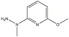 1-(6-methoxypyridin-2-yl)-1-methylhydrazine 结构式