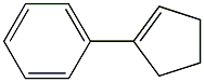 1-cyclopentenylbenzene 化学構造式