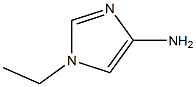 1-ethyl-1H-imidazol-4-amine 化学構造式