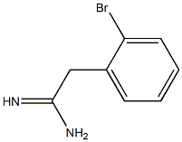 2-(2-bromophenyl)acetamidine Structure