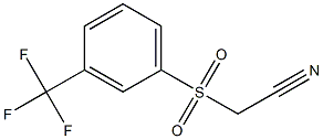 2-(3-(trifluoromethyl)phenylsulfonyl)acetonitrile