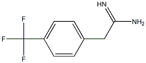 2-(4-(trifluoromethyl)phenyl)acetamidine Structure
