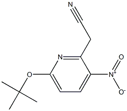 2-(6-tert-butoxy-3-nitropyridin-2-yl)acetonitrile|
