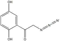 2-azido-1-(2,5-dihydroxyphenyl)ethanone