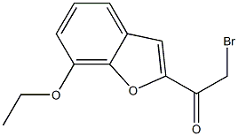 2-bromo-1-(7-ethoxybenzofuran-2-yl)ethanone