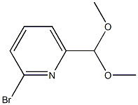 2-bromo-6-(dimethoxymethyl)pyridine Structure