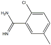 2-chloro-5-methylbenzamidine,,结构式