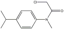 2-chloro-N-(4-isopropylphenyl)-N-methylacetamide Structure