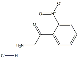 2-NITROPHENACYLAMINE HYDROCHLORIDE,,结构式