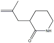 3-(2-methylallyl)piperidin-2-one Structure