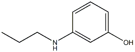 3-(propylamino)phenol Structure