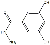 3,5-dihydroxybenzohydrazide 结构式