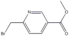 methyl 6-(bromomethyl)pyridine-3-carboxylate Structure