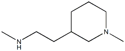 Methyl-[2-(1-methyl-piperidin-3-yl)-ethyl]-amine Structure