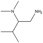 N2,N2,3-trimethyl-butane-1,2-diamine Structure