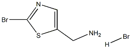 2-Bromo-5-aminomethyl-thiazole hydrobromide Struktur