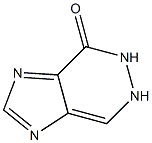 3,4,7,9-tetrazabicyclo[4.3.0]nona-5,7,9-trien-2-one Structure