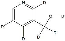 3-Pyridylcarbinol-d6 Struktur