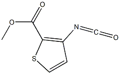 Methyl 3-isocyanatothiophene-2-carboxylate,,结构式