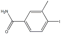 4-Iodo-3-methylbenzamide Struktur