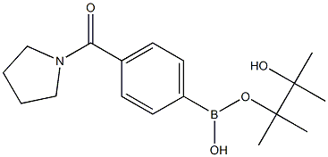 4-(1-Pyrrolidinylcarbonyl)benzeneboronic acid pinacol ester Structure
