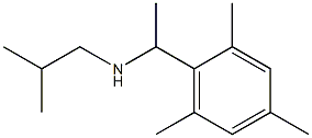 (2-methylpropyl)[1-(2,4,6-trimethylphenyl)ethyl]amine Structure