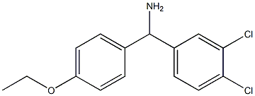 (3,4-dichlorophenyl)(4-ethoxyphenyl)methanamine|