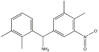 (3,4-dimethyl-5-nitrophenyl)(2,3-dimethylphenyl)methanamine|