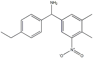  (3,4-dimethyl-5-nitrophenyl)(4-ethylphenyl)methanamine