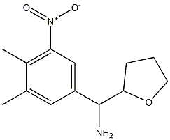 (3,4-dimethyl-5-nitrophenyl)(oxolan-2-yl)methanamine