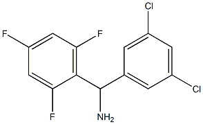 (3,5-dichlorophenyl)(2,4,6-trifluorophenyl)methanamine|