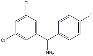  (3,5-dichlorophenyl)(4-fluorophenyl)methanamine