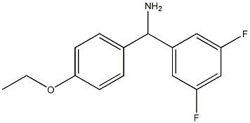 (3,5-difluorophenyl)(4-ethoxyphenyl)methanamine