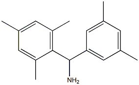  (3,5-dimethylphenyl)(2,4,6-trimethylphenyl)methanamine