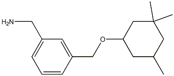 (3-{[(3,3,5-trimethylcyclohexyl)oxy]methyl}phenyl)methanamine