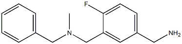 (3-{[benzyl(methyl)amino]methyl}-4-fluorophenyl)methanamine|