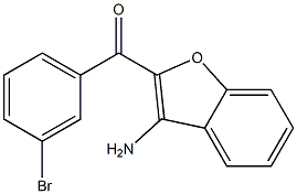 (3-amino-1-benzofuran-2-yl)(3-bromophenyl)methanone|