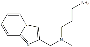 (3-aminopropyl)({imidazo[1,2-a]pyridin-2-ylmethyl})methylamine Structure